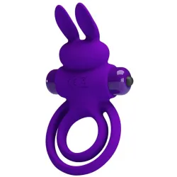 Pretty Love Anneau vibrant avec Rabbit Bunny Ring 27mm